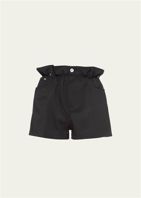 Miu Miu Paperbag Shorts for Women 